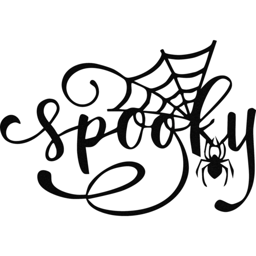 Spooky Web - Metal Wall Art